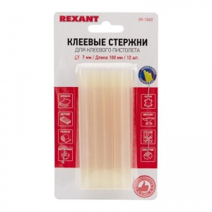 Стержни для клеевого пистолета Rexant 7.4x100мм, 12шт. (09-1060)