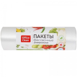 Пакет фасовочный OfficeClean ПНД, 25x32см, 6мкм, 100шт. (268814)