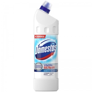 Средство для сантехники Domestos "Ультра белый", гель, 1л (8714100778739)